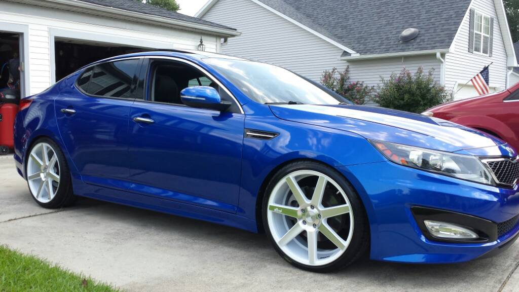 photo 2 Kia Optima custom wheels Niche Verona M151 20x9.0, ET +35, tire size 235/35 R20. x ET