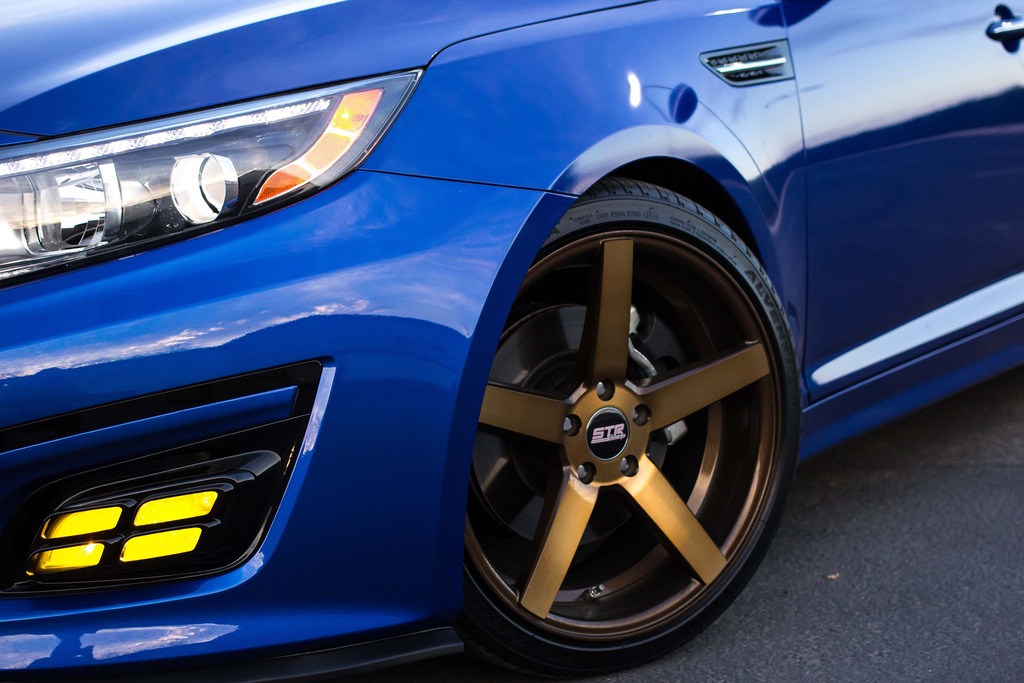 photo 1 Kia Optima custom wheels STR 607 19x8.5, ET , tire size 245/35 R19. x ET