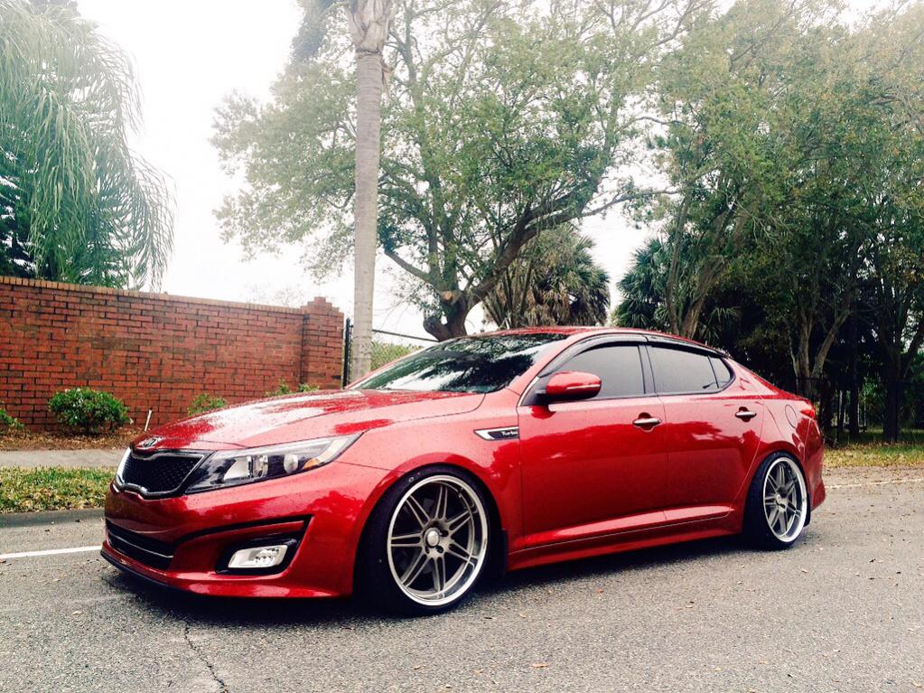 photo 1 Kia Optima custom wheels   19x9.5, ET +25, tire size X R19. x ET