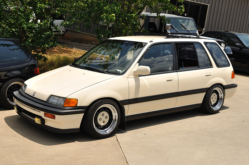 photo 15 Honda Civic custom wheels Steel wheels Rebarreled 15x8.0, ET 0, tire size 195/50 R15. x ET