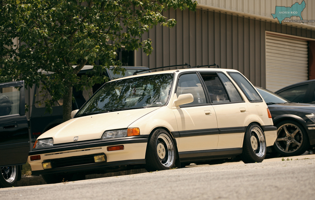 photo 16 Honda Civic custom wheels Steel wheels Rebarreled 15x8.0, ET 0, tire size 195/50 R15. x ET