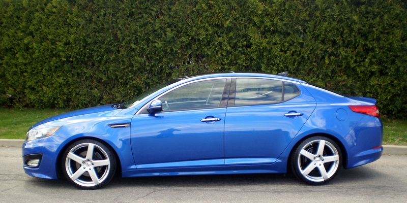 photo 2 Kia Optima custom wheels TSW Rivage 19x8.0, ET +40, tire size 235/35 R19. x ET