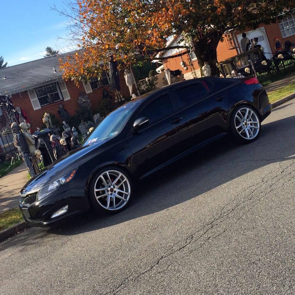 photo 1 Kia Optima custom wheels 20x8.5, ET +35, tire size 245/35 R20. x ET