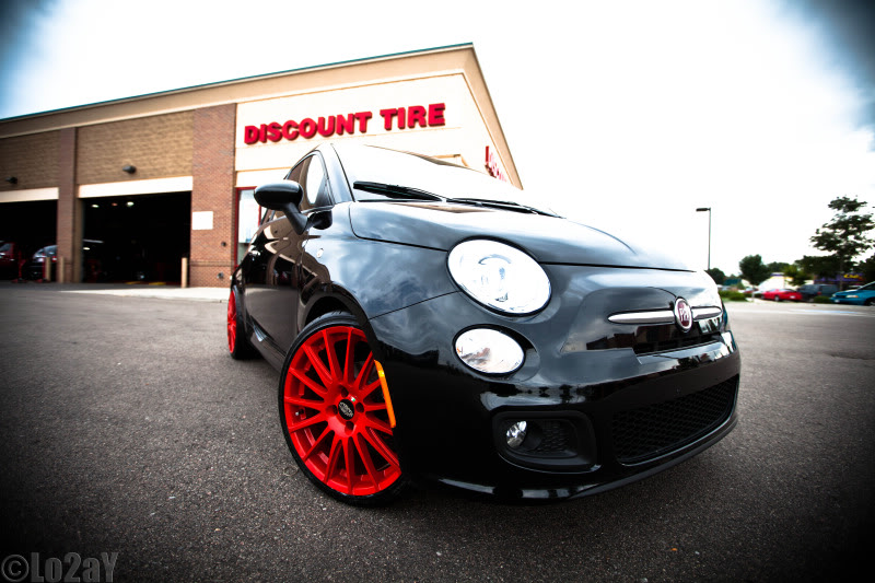 photo 3 FIAT 500 custom wheels Marelli  18x, ET , tire size X R18. x ET 