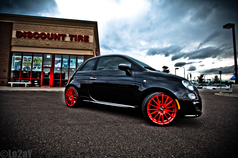 photo 4 FIAT 500 custom wheels Marelli  18x, ET , tire size X R18. x ET 