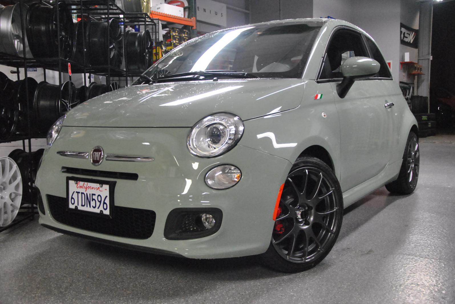 photo 2 FIAT 500 custom wheels Competizione  17x, ET , tire size X R17. x ET 