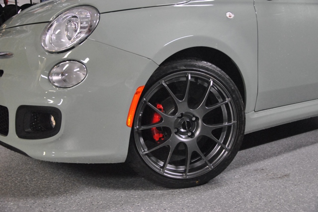 photo 1 FIAT 500 custom wheels Competizione  17x, ET , tire size X R17. x ET 
