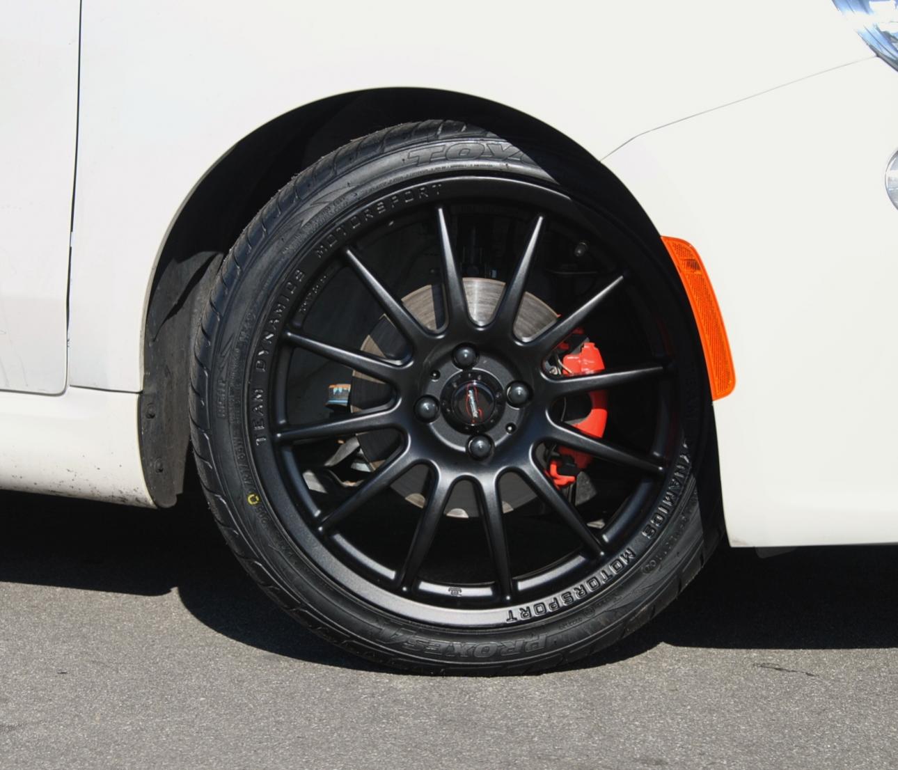 photo 1 FIAT 500 custom wheels Team Dynamics  17x, ET , tire size X R17. x ET 