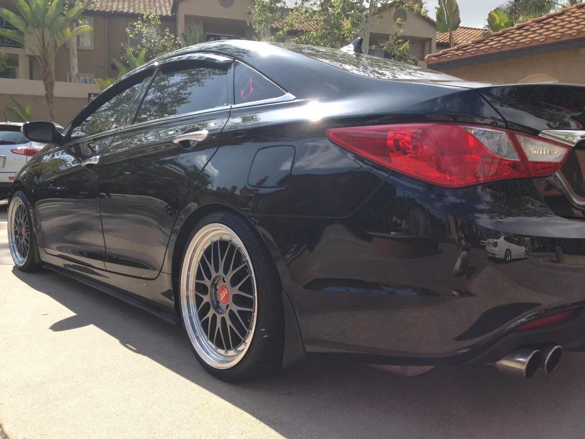 photo 1 Hyundai Sonata custom wheels BBS LM 19x8.5, ET +35, tire size 225/35 R19. x ET