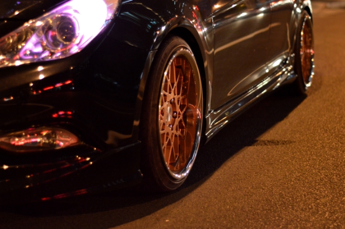 photo 1 Hyundai Sonata custom wheels Rotiform BLQ 19x9.5, ET +38, tire size X R19. x ET 