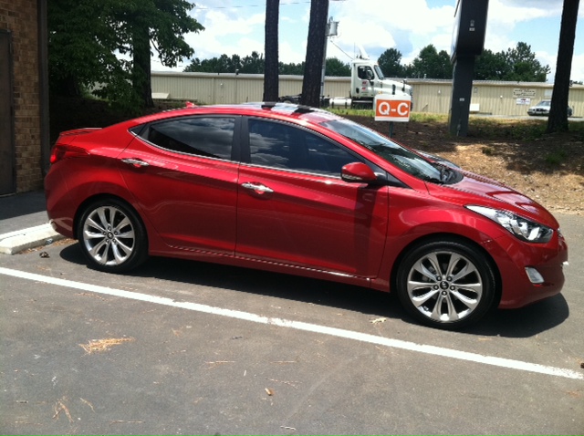 photo 1 Hyundai Elantra custom wheels Limited 17x, ET , tire size X R17. x ET