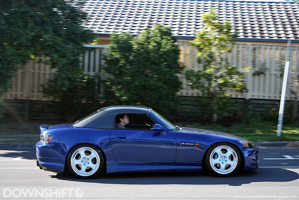 photo 2 Honda S2000 custom wheels Work  Meister S1 18x8.0, ET +35, tire size 225/35 R18. 18x9.0 ET+45 345/35 R18