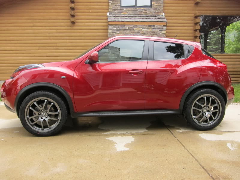 photo 2 Nissan Juke custom wheels Rays 19x8.0, ET +30, tire size 245/45 R19. x ET