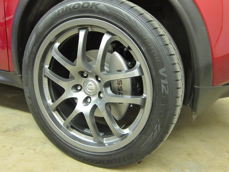 photo 1 Nissan Juke custom wheels Rays 19x8.0, ET +30, tire size 245/45 R19. x ET