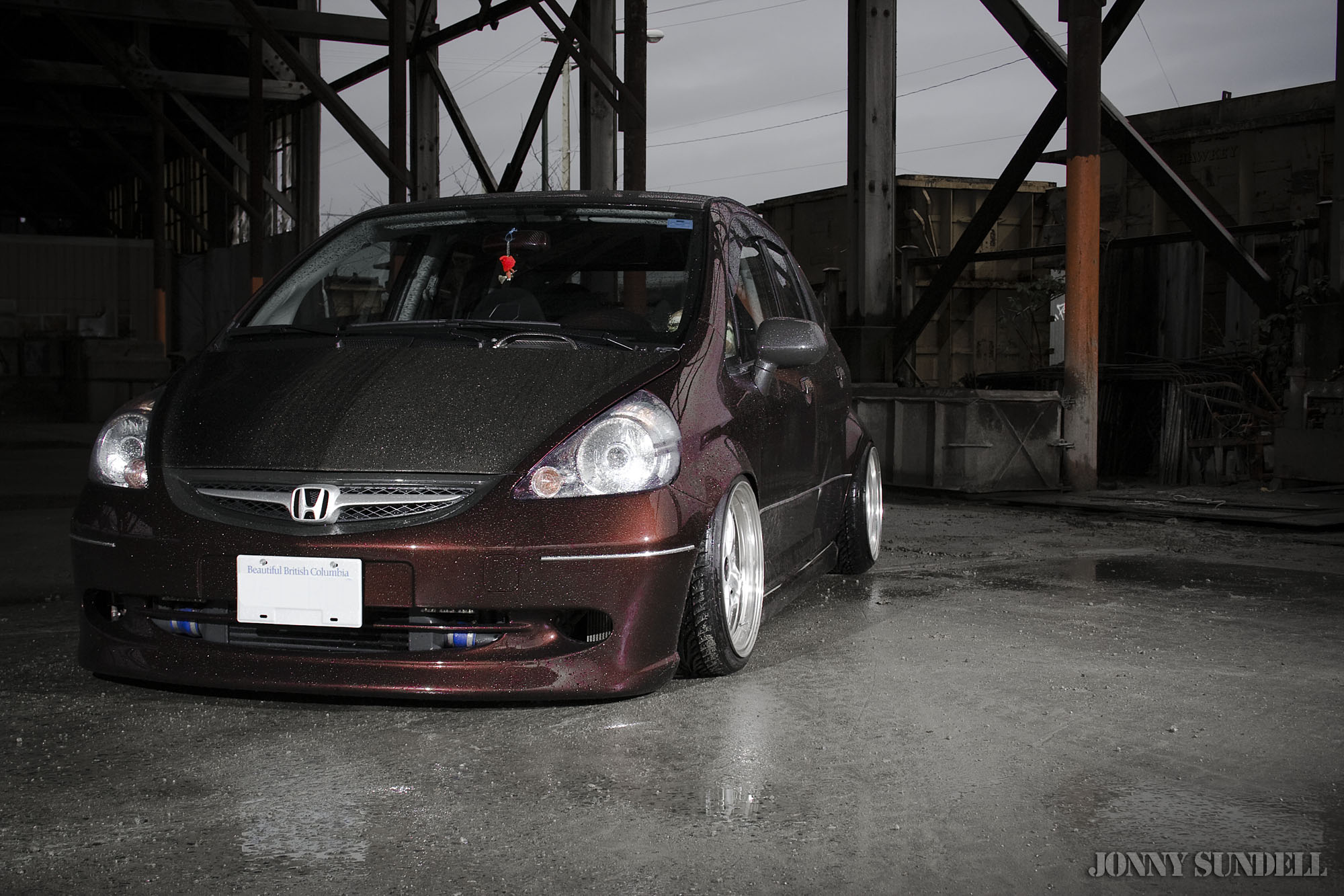 photo 8 Honda Fit custom wheels Leon Hardiritt  16x8.0, ET +11, tire size 195/40 R16. 16x9.5 ET+5 215/35 R16