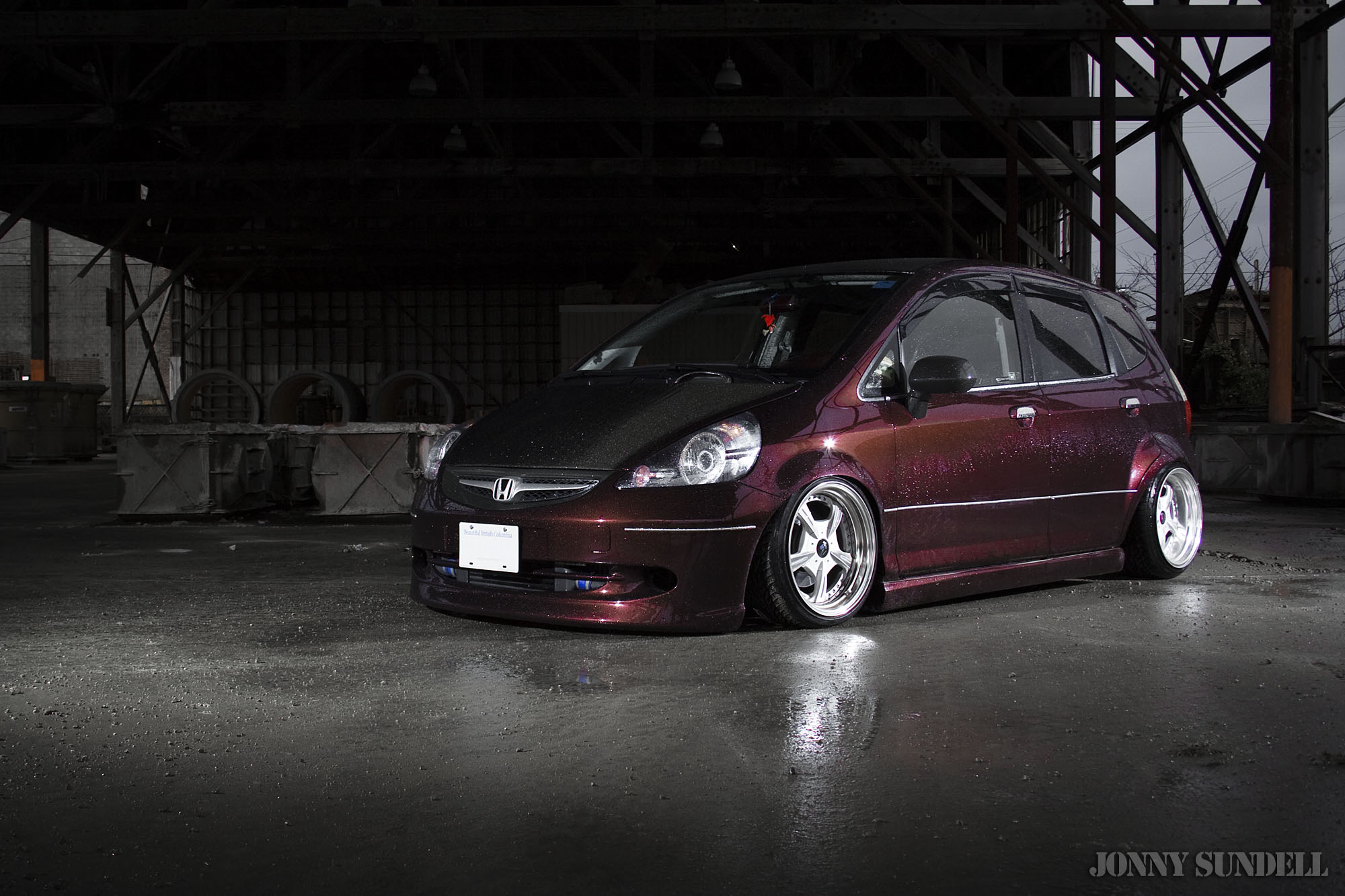 photo 9 Honda Fit custom wheels Leon Hardiritt  16x8.0, ET +11, tire size 195/40 R16. 16x9.5 ET+5 215/35 R16