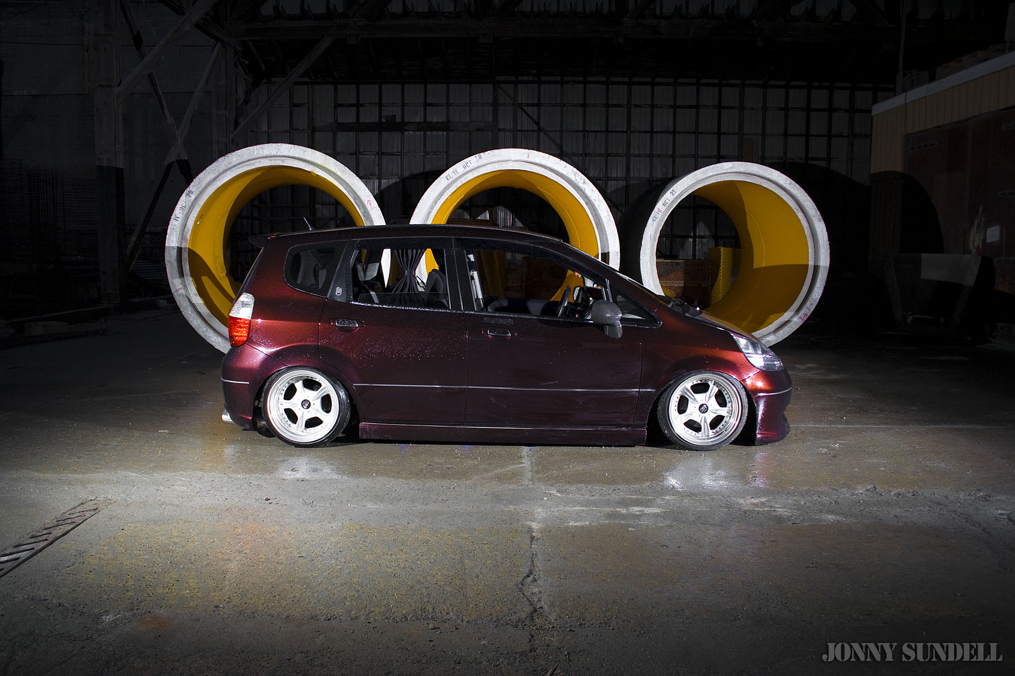 photo 10 Honda Fit custom wheels Leon Hardiritt  16x8.0, ET +11, tire size 195/40 R16. 16x9.5 ET+5 215/35 R16