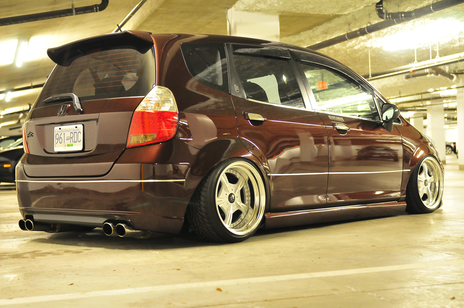 photo 15 Honda Fit custom wheels Leon Hardiritt  16x8.0, ET +11, tire size 195/40 R16. 16x9.5 ET+5 215/35 R16