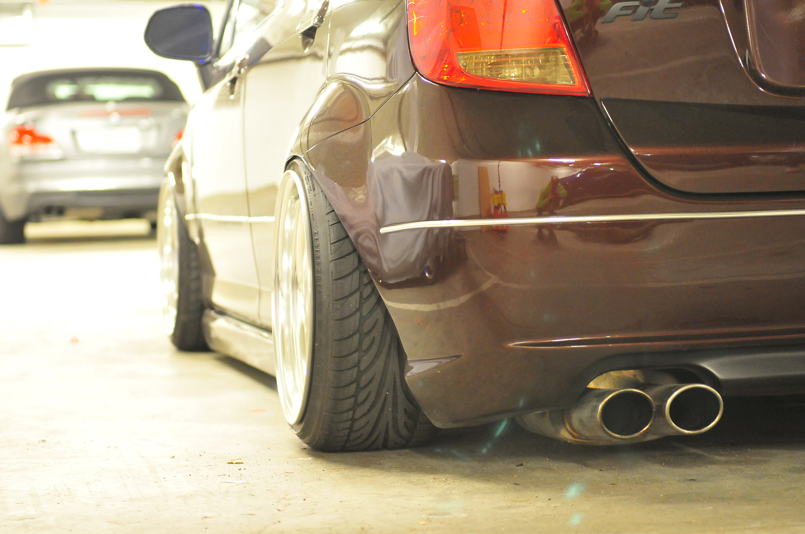 photo 18 Honda Fit custom wheels Leon Hardiritt  16x8.0, ET +11, tire size 195/40 R16. 16x9.5 ET+5 215/35 R16