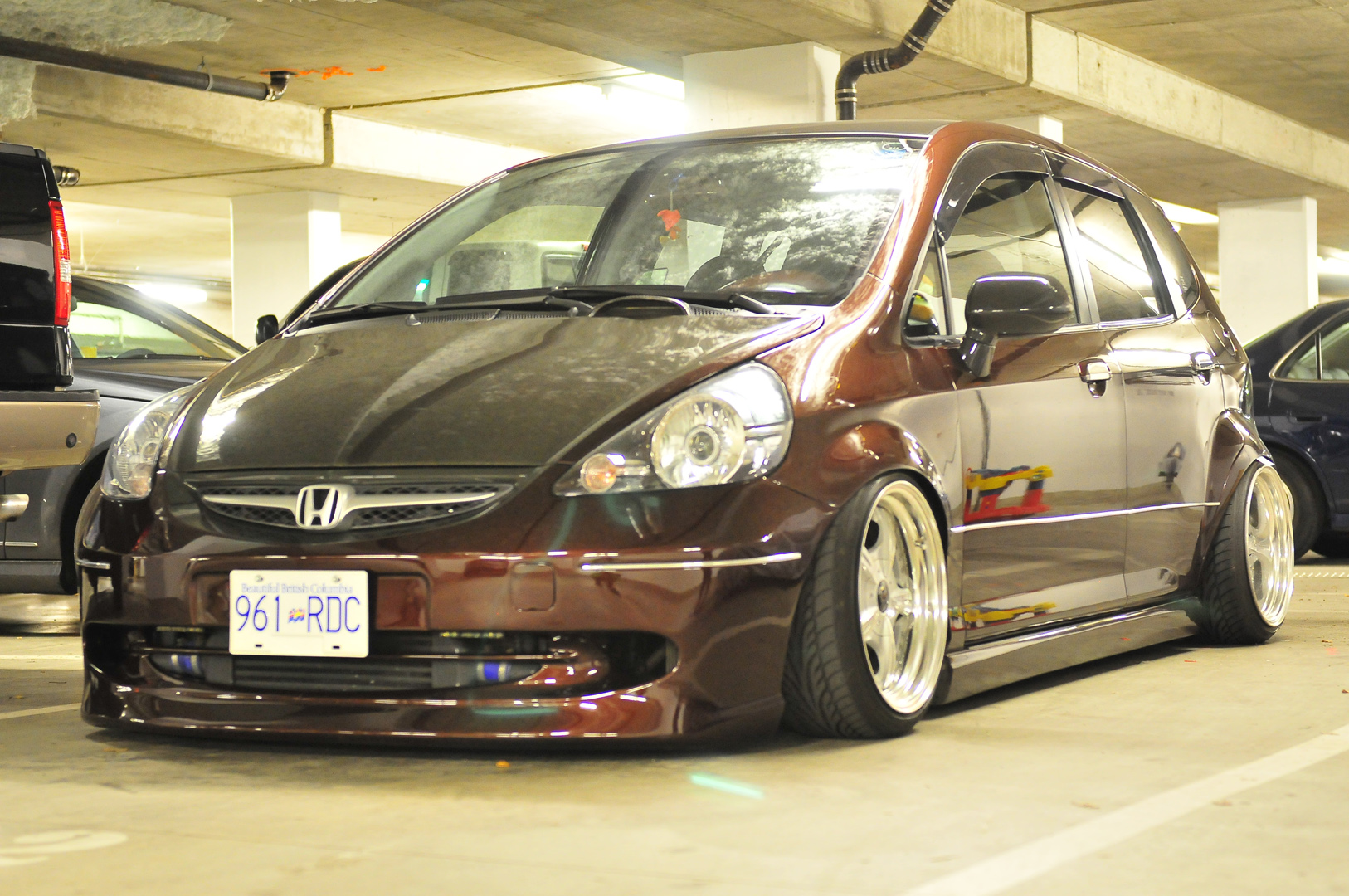 photo 20 Honda Fit custom wheels Leon Hardiritt  16x8.0, ET +11, tire size 195/40 R16. 16x9.5 ET+5 215/35 R16