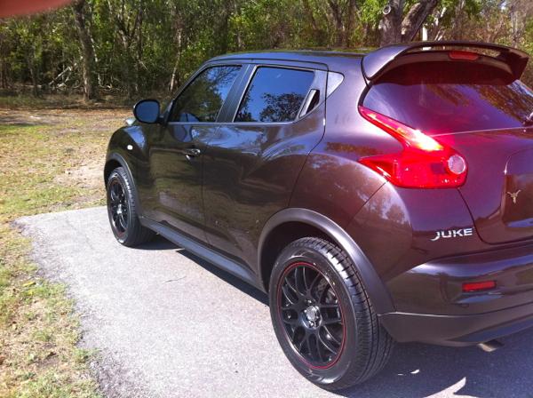 photo 4 Nissan Juke custom wheels Drag DR-34 17x7.5, ET +45, tire size 225/55 R17. x ET