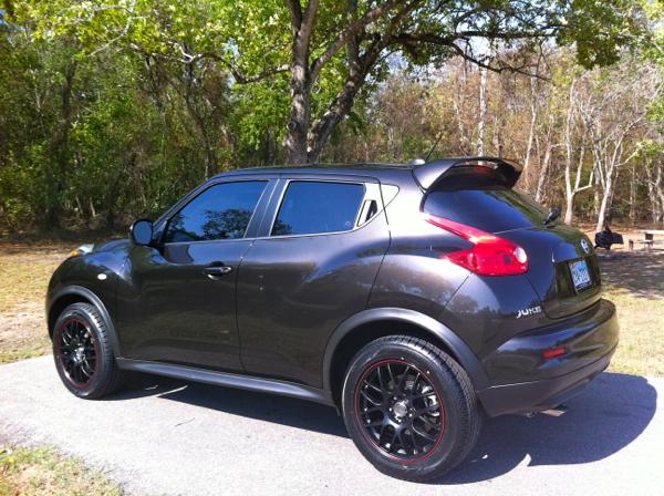 photo 5 Nissan Juke custom wheels Drag DR-34 17x7.5, ET +45, tire size 225/55 R17. x ET