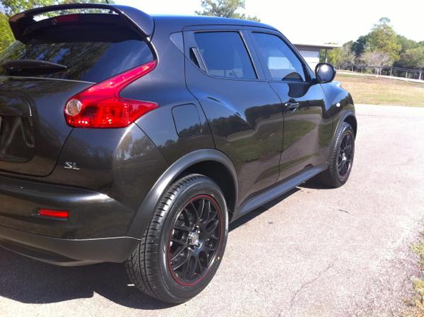 photo 6 Nissan Juke custom wheels Drag DR-34 17x7.5, ET +45, tire size 225/55 R17. x ET