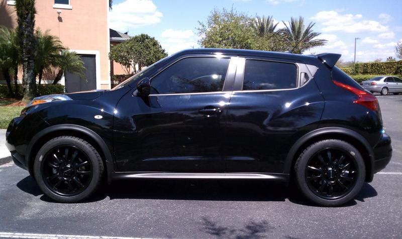 photo 3 Nissan Juke custom wheels KMC Skitch 18x8.0, ET +35, tire size 235/45 R18. x ET