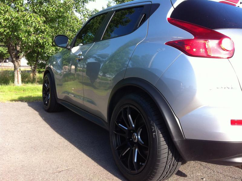 photo 3 Nissan Juke custom wheels Konig Torch 18x9.0, ET , tire size 245/45 R18. x ET