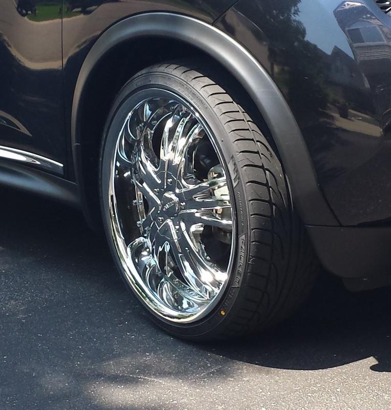 photo 1 Nissan Juke custom wheels Gitano G-38 20x8.5, ET +40, tire size 225/35 R20. x ET