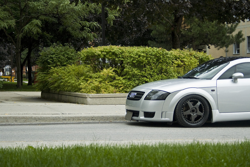photo 6 Audi TT custom wheels Rays Engineering Sebring 18x8.0, ET +16, tire size 215/40 R18. 18x9.0 ET+10 