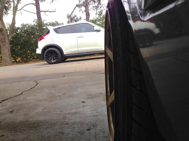 photo 4 Nissan Juke custom wheels   18x9.75, ET +20, tire size 215/40 R18. x ET 