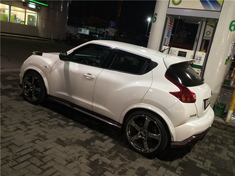 photo 1 Nissan Juke custom wheels   20x9.0, ET +32, tire size 245/35 R20. 20x10.0 ET 285/30 R20