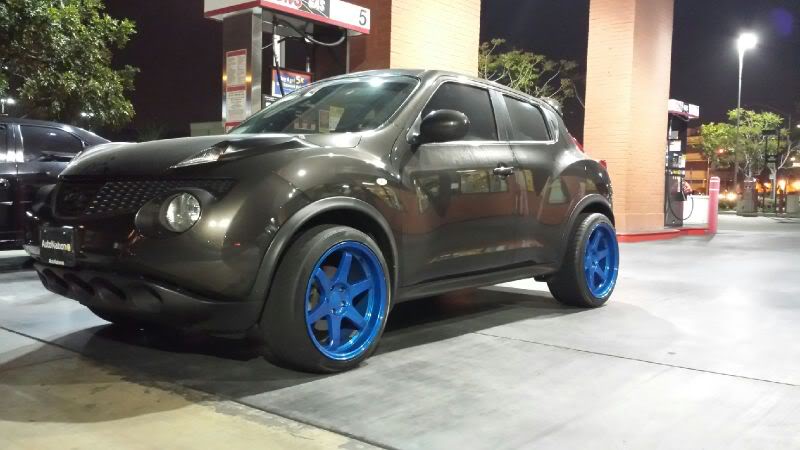 photo 1 Nissan Juke custom wheels 19x10.5, ET +12, tire size X R19. 19x9.5 ET+22