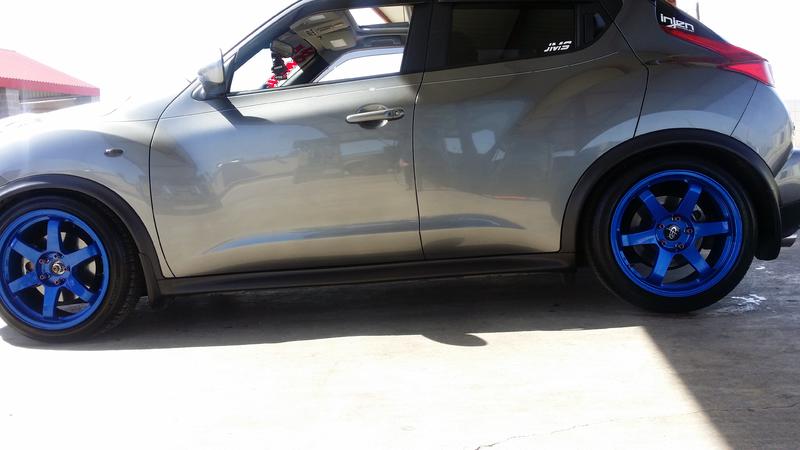 photo 1 Nissan Juke custom wheels 18x8.5, ET +44, tire size 225/35 R18. x ET