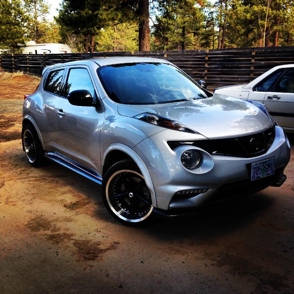 photo 2 Nissan Juke custom wheels AMP Tsukuba 18x9.5, ET +34, tire size X R18. x ET