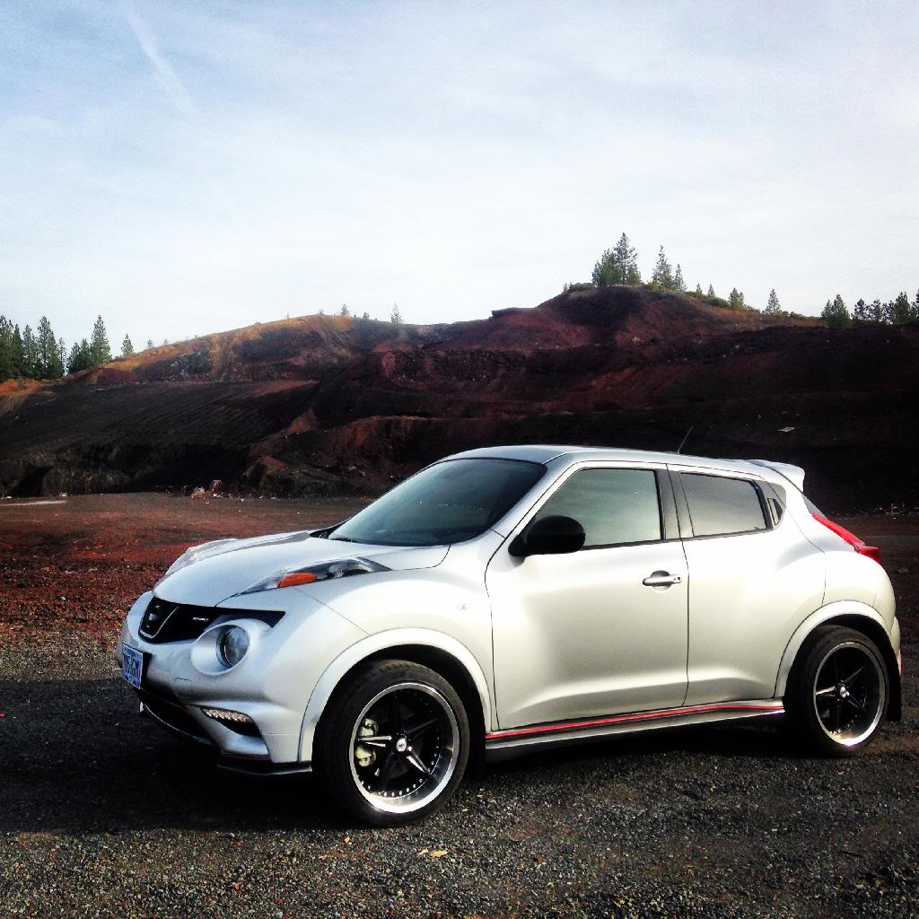 photo 4 Nissan Juke custom wheels AMP Tsukuba 18x9.5, ET +34, tire size X R18. x ET