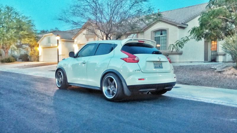photo 3 Nissan Juke custom wheels   18x8.0, ET , tire size X R18. 18x9.0 ET 