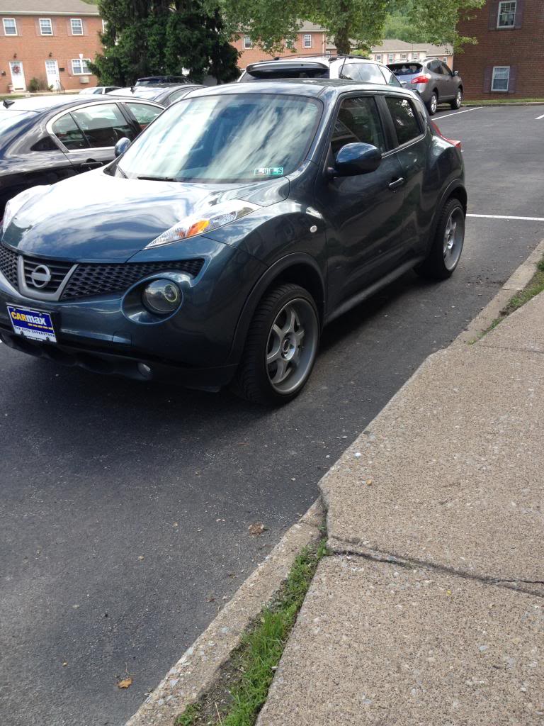 photo 1 Nissan Juke custom wheels   18x9.5, ET +30, tire size 235/40 R18. x ET 