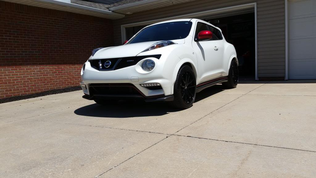 photo 2 Nissan Juke custom wheels Konig Oversteer 19x8.5, ET +40, tire size 245/40 R19. 19x9.5 ET+40