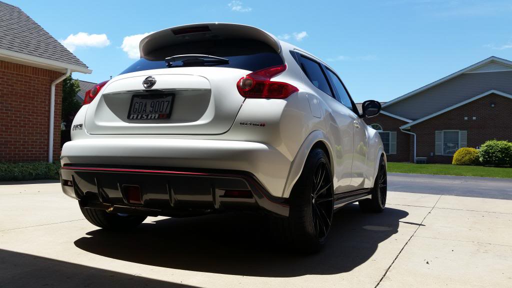 photo 4 Nissan Juke custom wheels Konig Oversteer 19x8.5, ET +40, tire size 245/40 R19. 19x9.5 ET+40