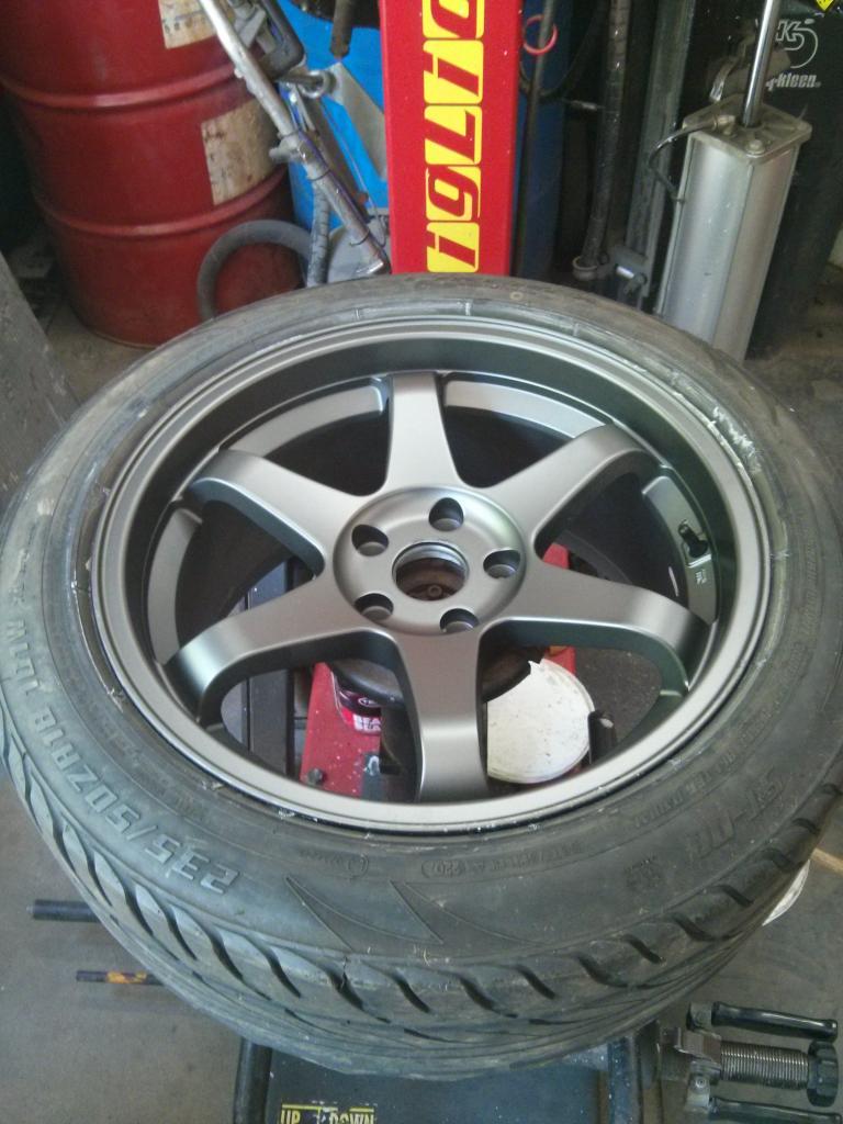 photo 2 Nissan Juke custom wheels Fast Hayaku 18x9.0, ET +35, tire size 235/50 R18. x ET