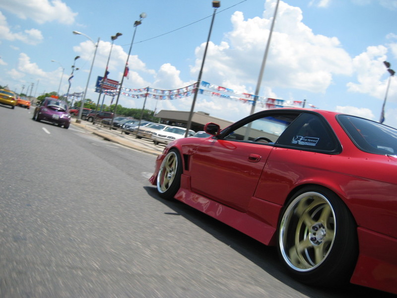 photo 8 Nissan S14 custom wheels SSR D5R 18x9.0, ET 0, tire size 225/40 R18. 18x10.5 ET-26 255/35 R18