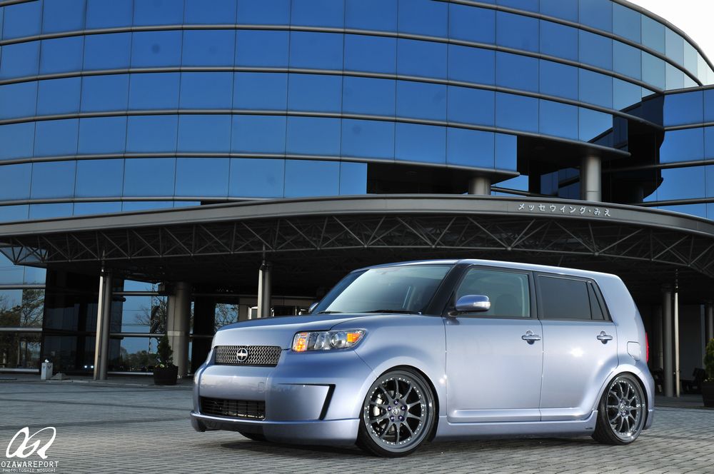 photo 1 Scion xB custom wheels Forgestar F10 20x8.5, ET +45, tire size 225/30 R20. 20x9.0 ET+38 235/30 R20