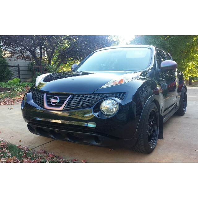 photo 4 Nissan Juke custom wheels Enkei RPF1 17x9.0, ET +45, tire size 225/50 R17. x ET