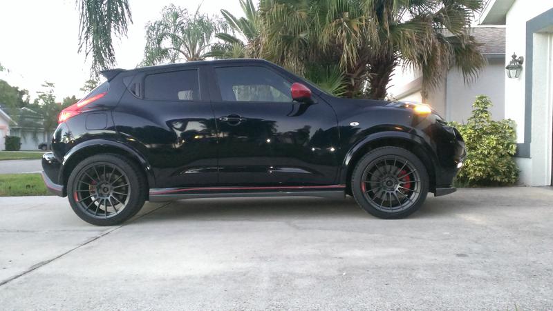 photo 3 Nissan Juke custom wheels Enkei RS 05RR 19x9.5, ET +35, tire size 245/40 R19. x ET