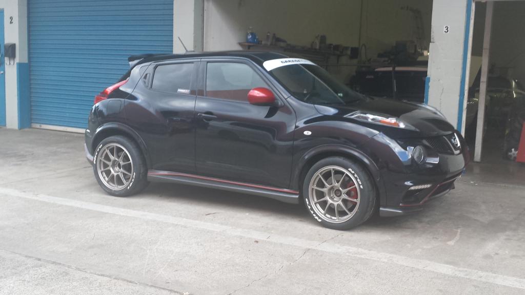 photo 2 Nissan Juke custom wheels   18x, ET , tire size 275/35 R18. x ET 