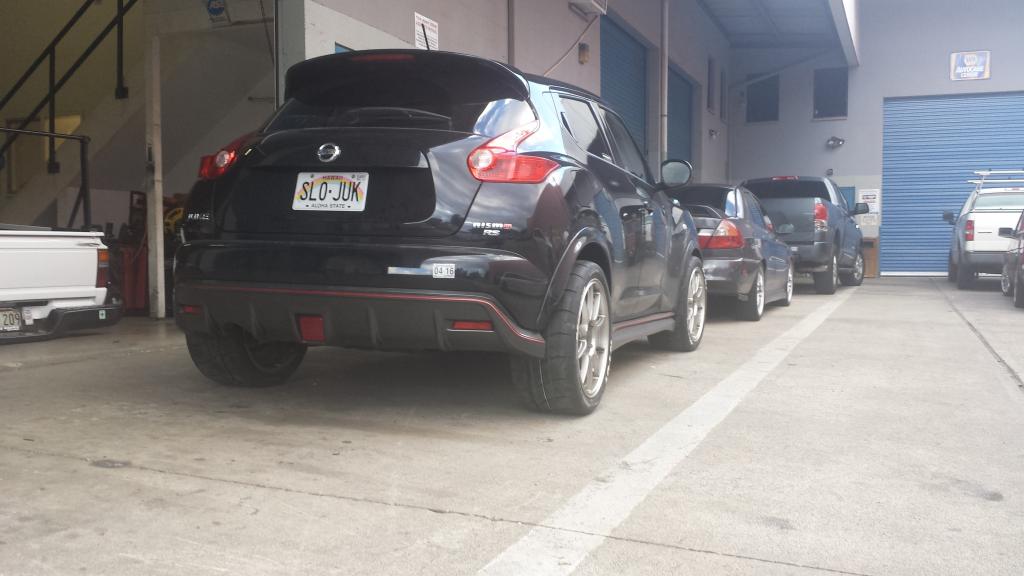photo 3 Nissan Juke custom wheels   18x, ET , tire size 275/35 R18. x ET 