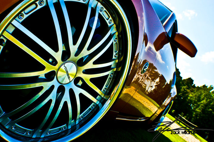 photo 2 Nissan 350Z custom wheels Vossen VVS-082 19x8.5, ET +2, tire size 215/35 R19. 19x10.0 ET0 245/35 R19