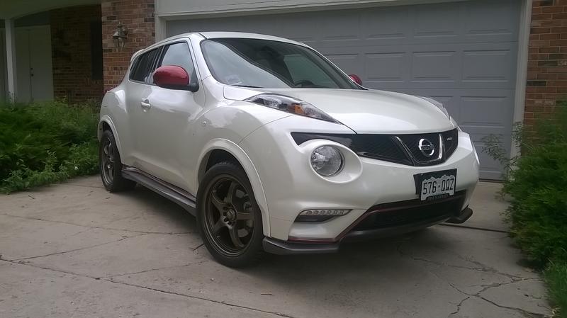 photo 2 Nissan Juke custom wheels Motegi Racing Traklite MR131 18x8.0, ET , tire size 245/40 R18. x ET